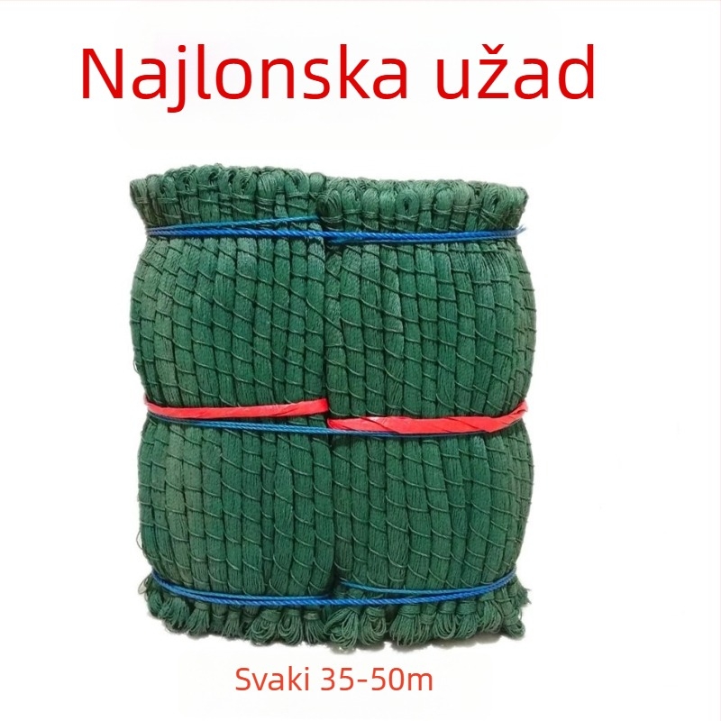 Polietilenska mreža za popravak, pleteni mrežni konac, najlon užad i najlon konac za staklenik i vezeivanje