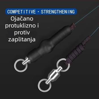 Set ribolovnih linija za velike ribe: glavna linija i podlinije, komplet