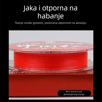 PE ribolovna linija – glavna linija, visoka snaga, izuzetno mekana, dugi domet bacanja