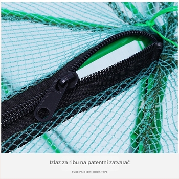 Kvadratne kaveze za škampe, mreže za jastoge, čvrste sklopive ribarske kaveze