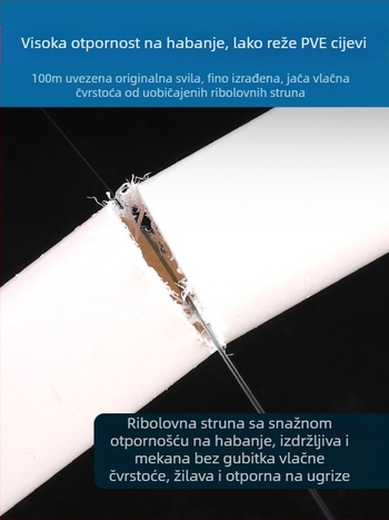 Toray najlonska glavna linija s liderom – iznimno mekana