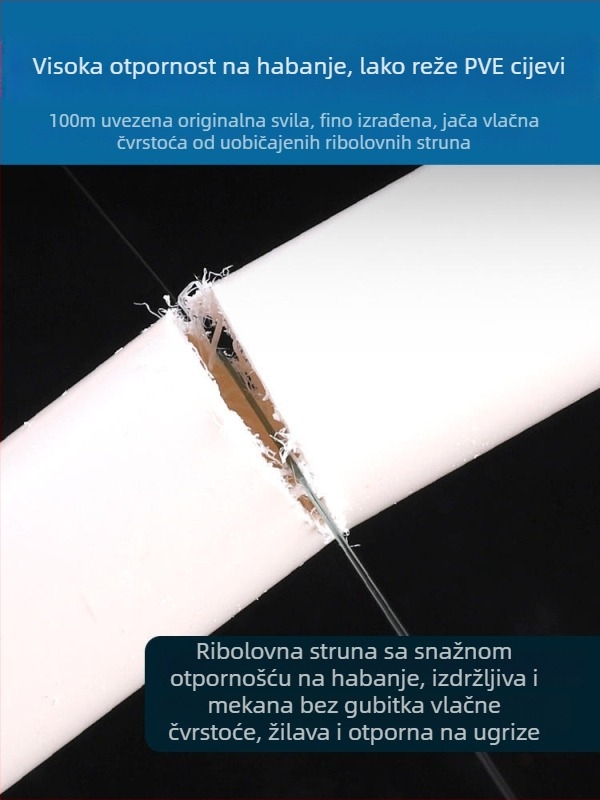 Toray najlonska glavna linija s liderom – iznimno mekana
