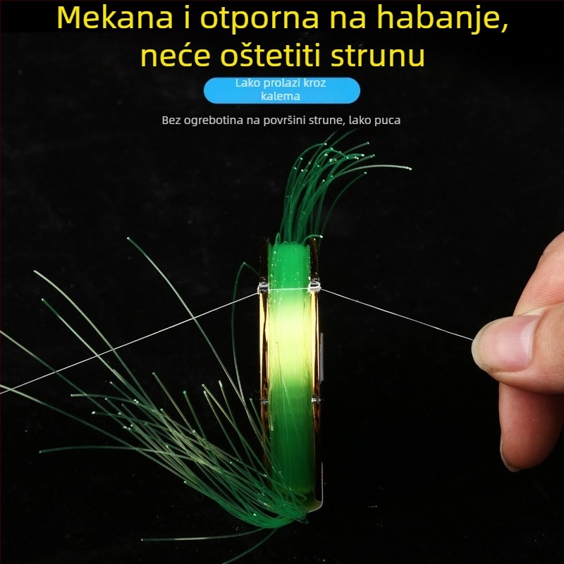 Glavna najlonska linija za ribolov – izuzetno mekana, set za natjecateljski ribolov štapom