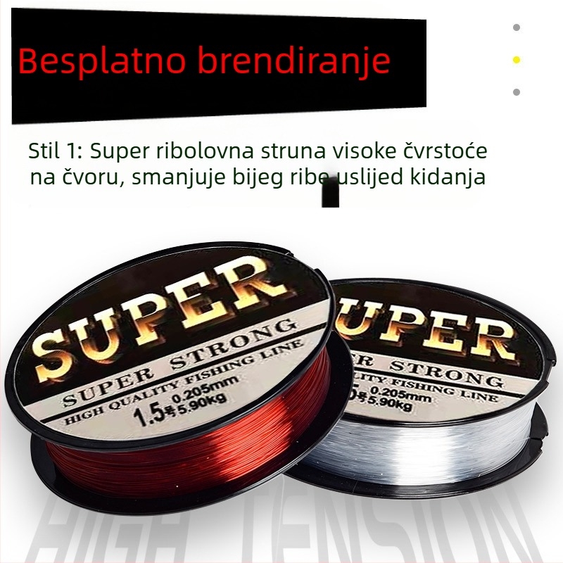 Anova 100 m najlon ribolovna glavna linija za mamce, vodilna linija