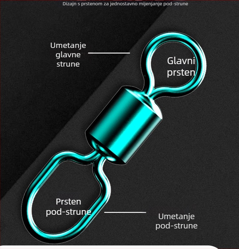 Nylon glavna linija za ribolov, 3 kom.