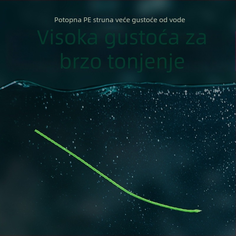 Minghai PE glavna ribolovna linija — izuzetno glatka, duga bacanja, visoka snaga, PE ribolovna linija