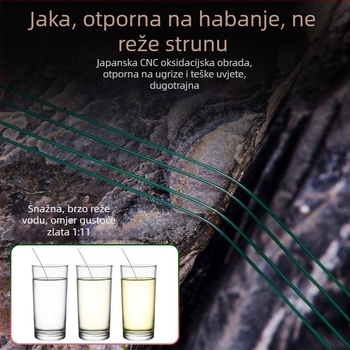 Nylon glavna linija – iznimno mekana, nevidljiva
