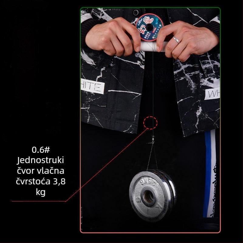 Nylon glavna linija – iznimno mekana, nevidljiva