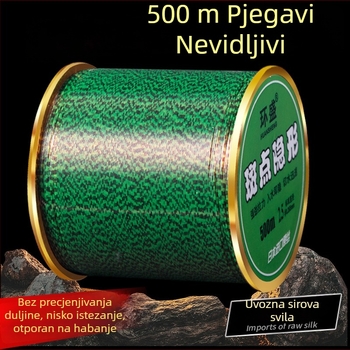 Nylon glavna linija za ribolov izuzetno visoke čvrstoće, duljine 500 m, pakiranje 50 kom.
