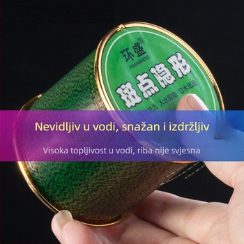 Nylon glavna linija za ribolov izuzetno visoke čvrstoće, duljine 500 m, pakiranje 50 kom.