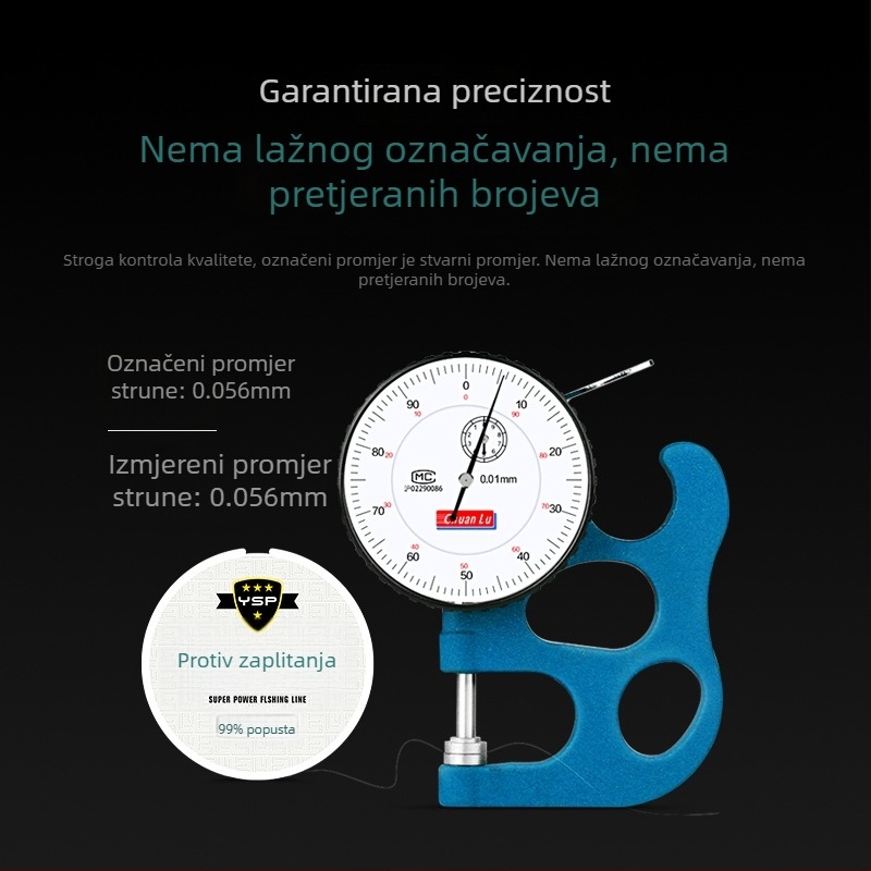 BEAR glavna najlon linija za ribolov, izuzetno mekana, visoka napetost, niska memorija