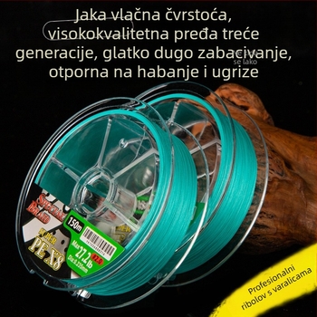 YGK 8-vlaknena PE linija za ribolov, izuzetno jaka za morski ribolov
