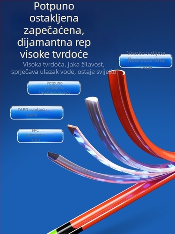 OLED svjetleći plutac za ribolov, oblik golubijeg jajeta, visoka osjetljivost, mijenja boju, za duboke vode i natjecanja