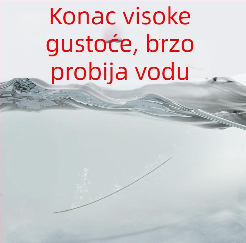 Najlonska glavna linija, 100 m, izdržljiva i mekana, visoke napetosti, za divlji ribolov u crnim jamama, cilj: bighead carp, grass carp i black carp