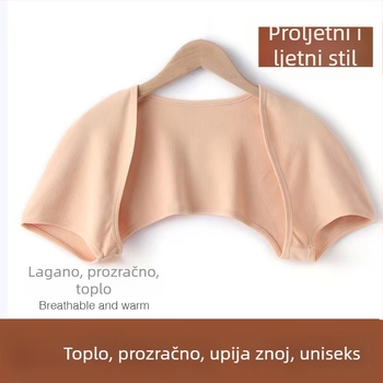 Šal za ramena za spavanje, zaštita ramena i vrata, s baršunastom unutarnjom podstavom, četiri godišnja doba, za odrasle