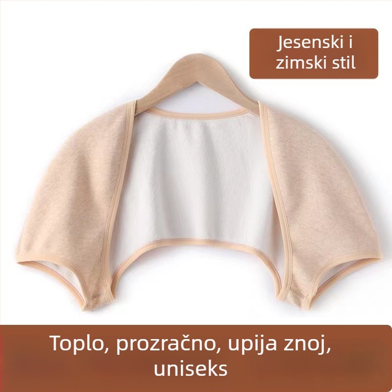 Šal za ramena za spavanje, zaštita ramena i vrata, s baršunastom unutarnjom podstavom, četiri godišnja doba, za odrasle