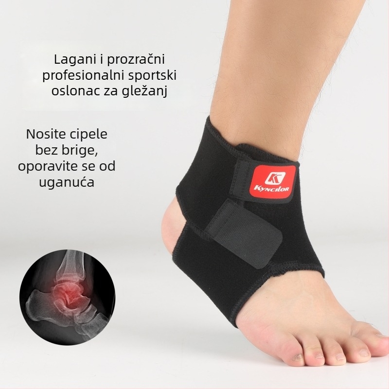 Kyncilor Prozračni gležni štitnik za košarku i trčanje – zaštita od uganuća