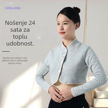 Pamukani šal za ramena za žene, toplina za vrat i ramena, veličine M/L/XL, razdoblje poslije poroda