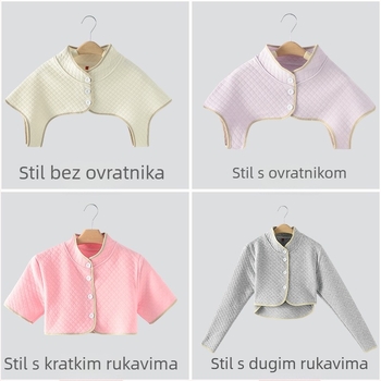 Pamukani šal za ramena za žene, toplina za vrat i ramena, veličine M/L/XL, razdoblje poslije poroda