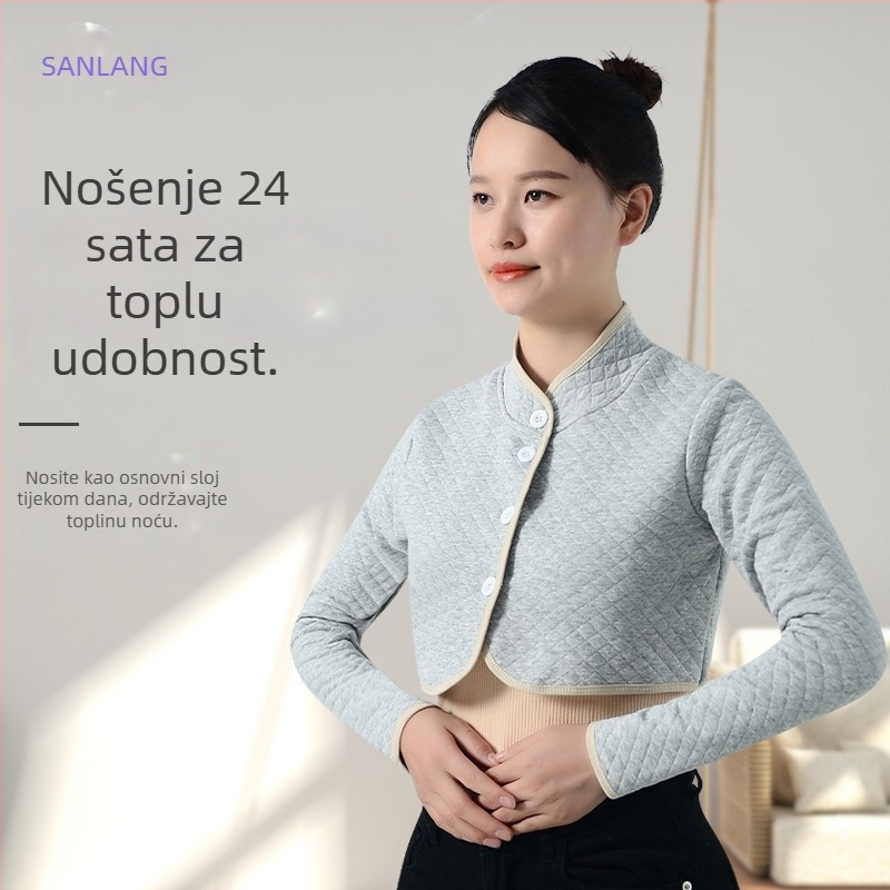 Pamukani šal za ramena za žene, toplina za vrat i ramena, veličine M/L/XL, razdoblje poslije poroda