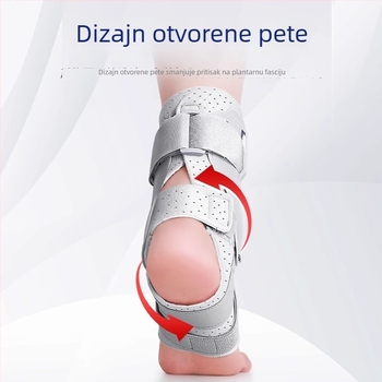 Orteza za fiksaciju zgloba gležnja za hodanje, medicinska podrška ozljedama ligamanata gležnja, kompatibilno s obućom, zaštitna navlaka protiv uganuća