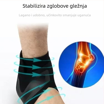 Gležnja ortoza za sprječavanje uganuća i podršku, prozračna zaštita za trčanje, košarku i trening