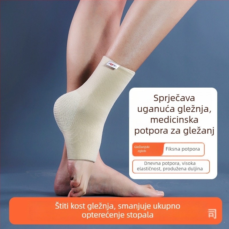 Medicinski ortoza gležnja za sport, muškarce i žene, četiri sezone, elastična kompresijska zaštita za trčanje i zaštitu zglobova