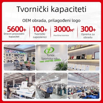 Crni univerzalni držač gležnja, prozračan, podrška za sport i planinarenje