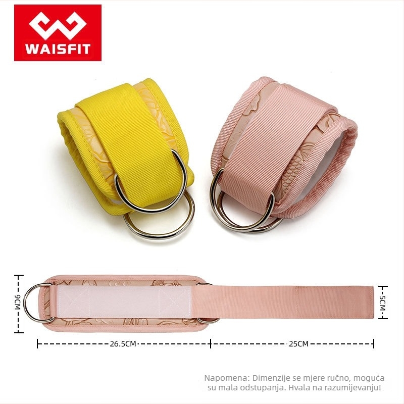 Pojas za gležanj za vježbanje nogu i stražnjice, otporna traka, podrška gležnju