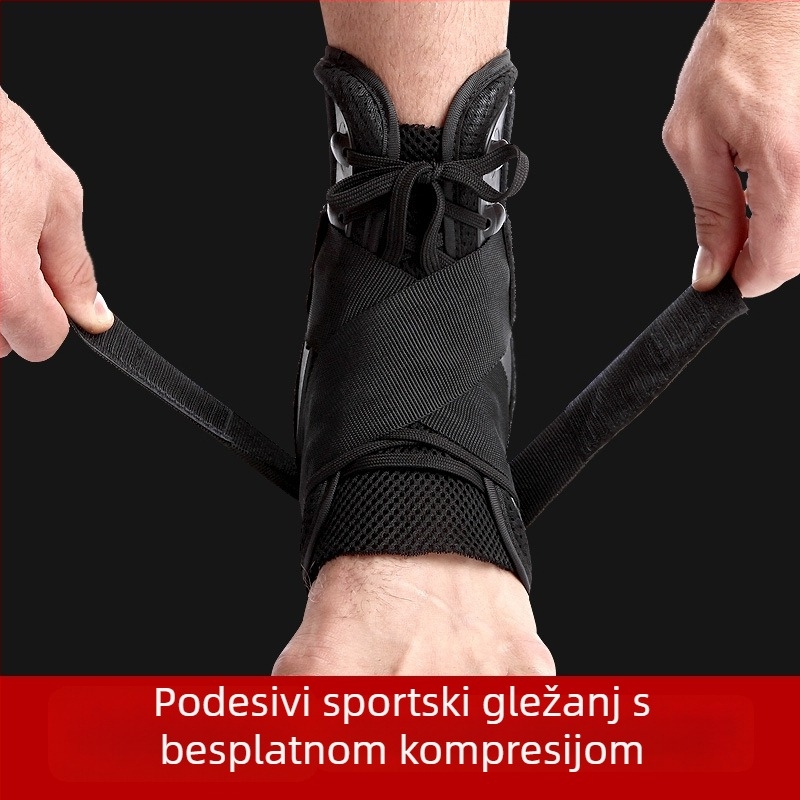 Košarkaški kompresijski pojas za gležanj, prozračan, zaštita od uganuća