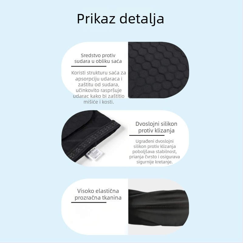 Zaštitni nadlaktni rukav s uzorkom ćelijske mreže za sportove – košarku i nogomet, za odrasle, zaštita lakta