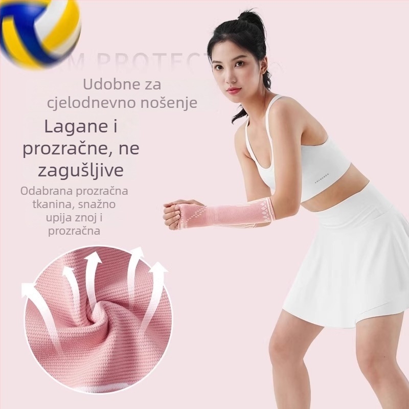 Zaštita lakta za odbojku za mlade i odrasle, prozračna zaštita lakta i zapešća