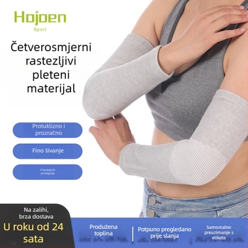 Dugi rukavi, pletene zaštite lakta i podlaktice, s četverostrukom rastezljivošću, lagane za ljeto