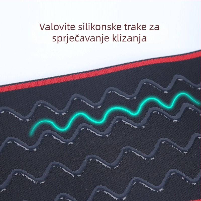 Protuklizni lakatni zaštitnik s prilagodljivom kompresijom za sport, fitness, dizanje utega i tenis