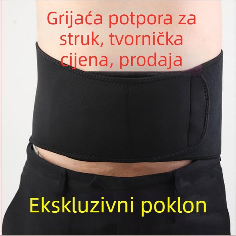 Samozagrijavajući pojas za struk s magnetima i turmalinom