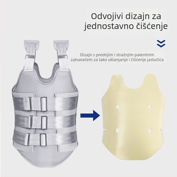 Torako-lumbalna ortoza za odrasle, postoperativni korset za lumbalnu frakturu, prozračna podrška struka