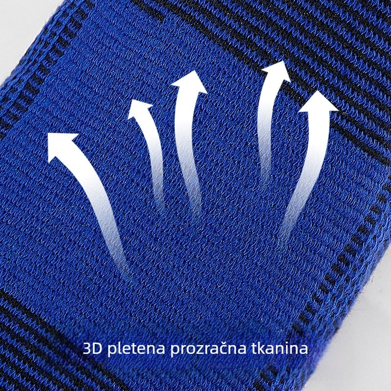 Pletena sportska zaštita lakta za badminton, dišući kompresijski zaštitnik lakta za muškarce i žene