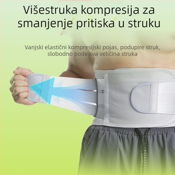 Pojas za podršku struka, topao i prozračan, sve-sezonski fitness pojas s prilagođenim logom