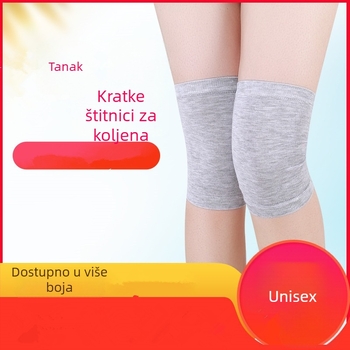 Ljetne lagane elastične koljene štitnike, kratke koljeno navlake za muškarce i žene, zaštita zgloba koljena, pogodno za klimatizirane prostore
