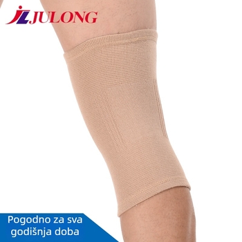 Tanak topli koljeni zaštitnik, unisex, elastičan s četiri strane za biciklizam i trčanje, prozračan i otporan na hladnoću