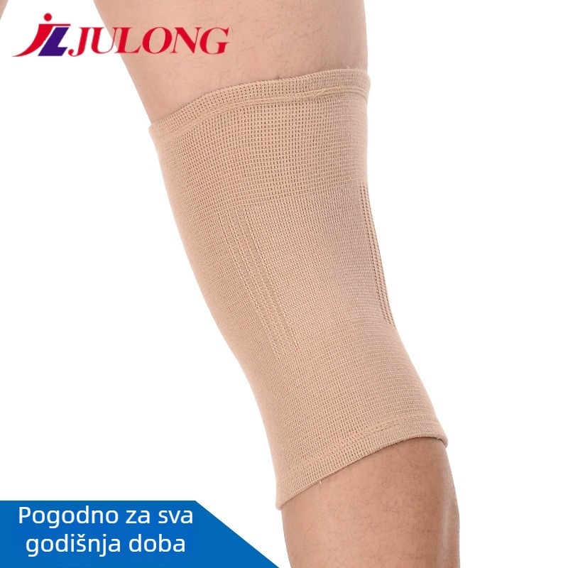 Tanak topli koljeni zaštitnik, unisex, elastičan s četiri strane za biciklizam i trčanje, prozračan i otporan na hladnoću