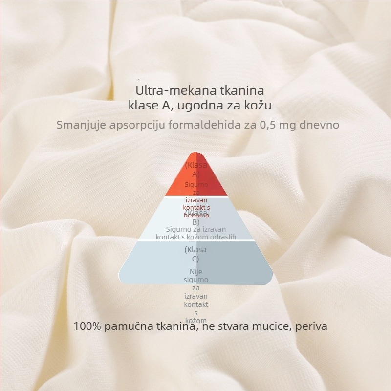 A-kategorije jorgan od sojinih vlakana s navlakom od 100% pamuka, punilo od sojinog vlakna, četiri sezone, toplo, satenski tkani