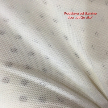 Periva pletena unutarnja navlaka za latex jastuk s vanjskim navlakom za djecu