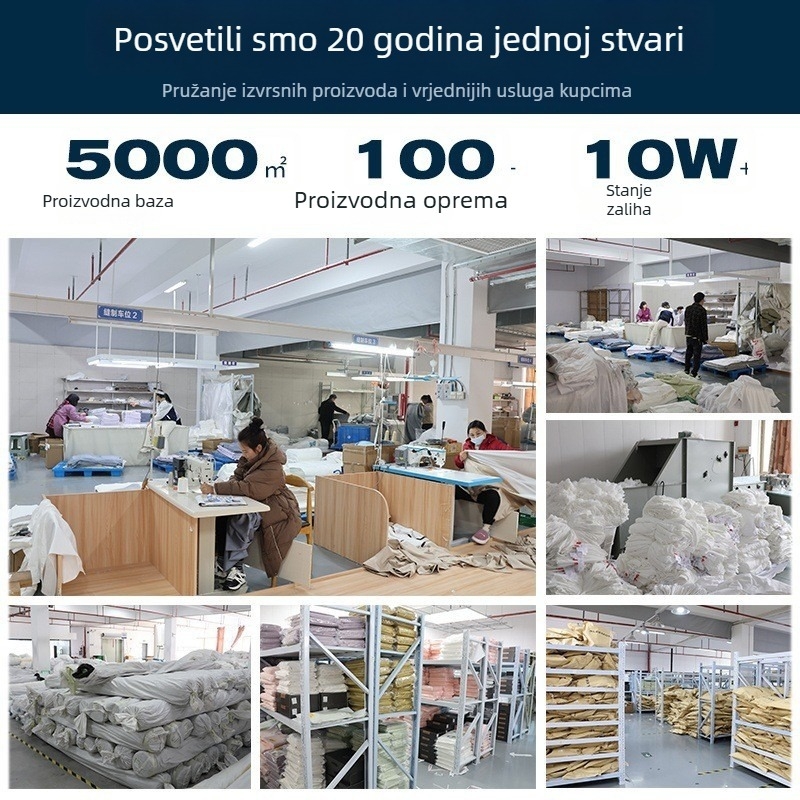 Krevetni set s pet zvjezdica hotela, četiri dijela — poliester twill tkanina, navlaka za pokrivač, plahta, jednofarbna, za sve sezone
