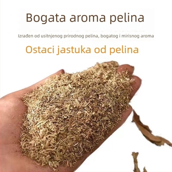 Jastuk za vrat s punjenjem od ostataka pelina, miran san