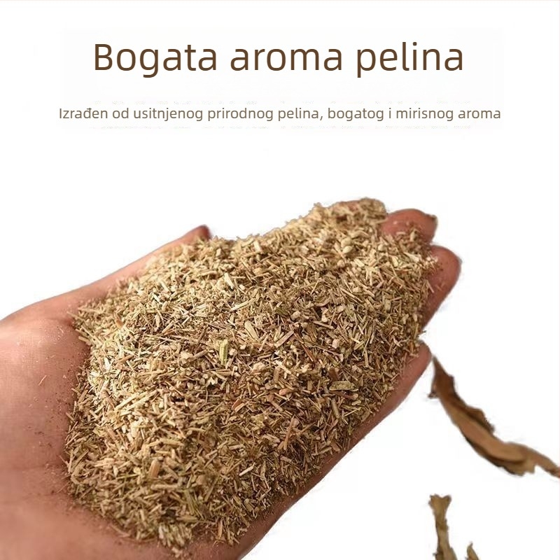Jastuk za vrat s punjenjem od ostataka pelina, miran san