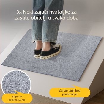 Kuhinjska podloga za pod, upija vodu, protivklizna, za kućnu upotrebu; može se obrisati, ne zahtijeva pranje; otporna na mrlje, ulazna prostirka.