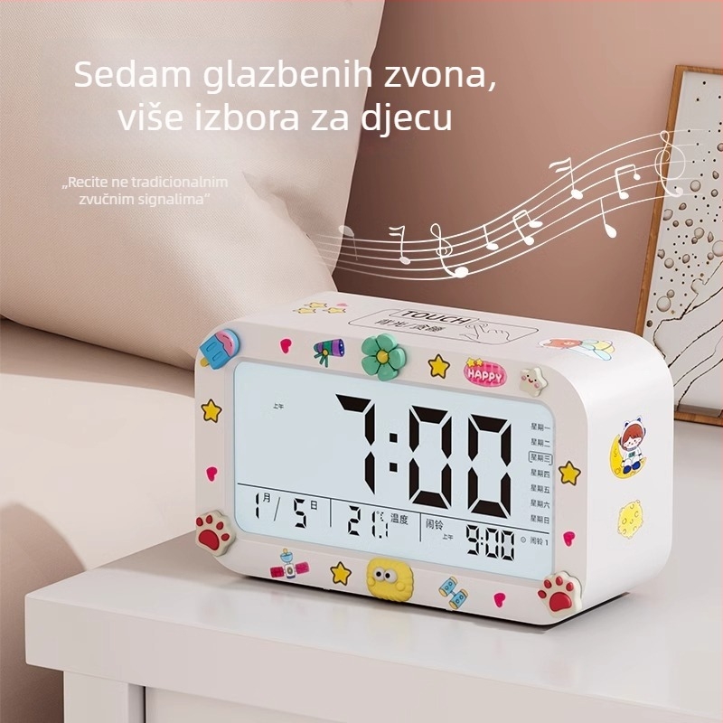 Pametni stolni sat za djecu – uređaj za buđenje