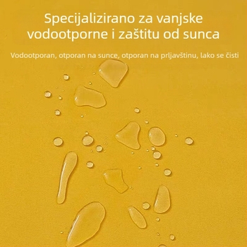 Jastučnica za sjedenje od visokou gustoćom pene za vanjsku upotrebu — plažni ležaljke, vodootporne i UV-otporne duge klupe, stadion podloge, izrađeno po mjeri