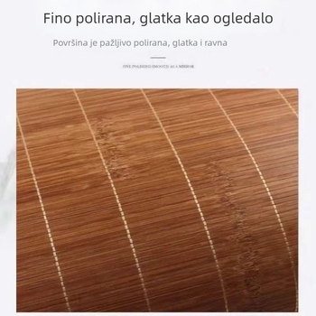 Bambusna jastučnica za uredske, računarske i blagovaonske stolice s punjenjem od bambusovog ugljena